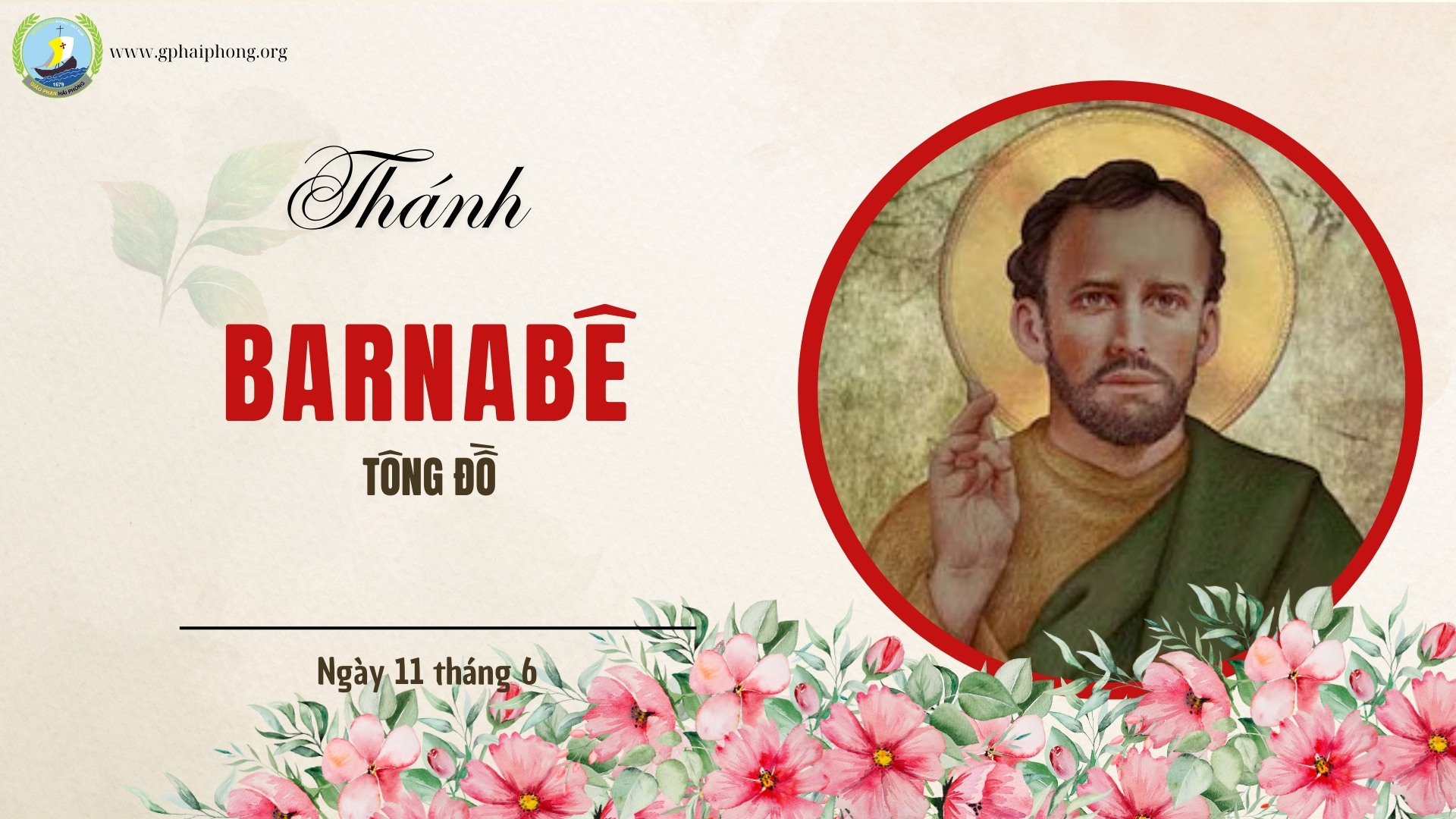 Thánh Barnabê Tông Ðồ